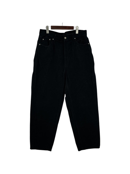 SSZ BEAMS CORD PANT BLK