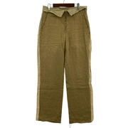 Midorikawa STRAIGHT SLACKS-LINEN MID20SS-P05A ベージュ (M)