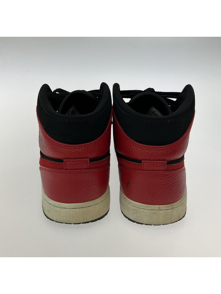 NIKE AIR JORDAN 1 MID REVERSE BRED (27.5cm) 554724-054