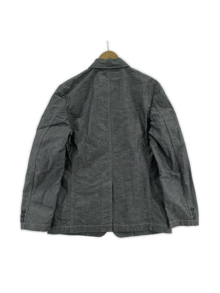 COMME des GARCONS 製品染 ジップ×スナップボタン デザインジャケット S