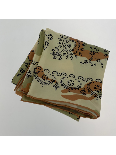 STUSSY 25ss SILK BANDANA シルクバンダナ ペイズリーカモ