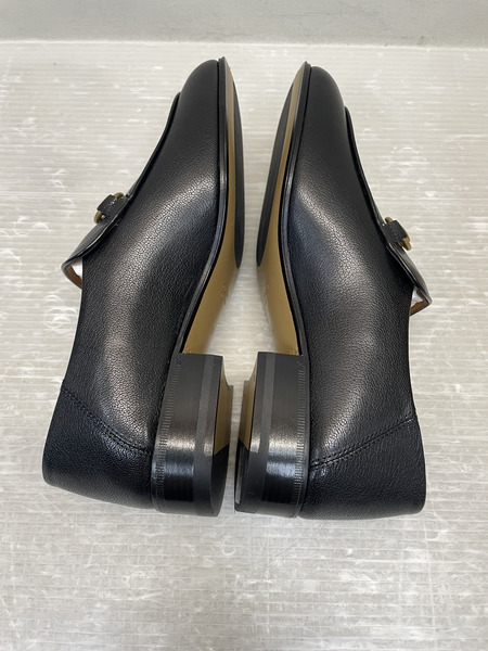 GUCCI ヨルダーン ホースビット ローファー BLK 22.5cm相当 レディース 靴