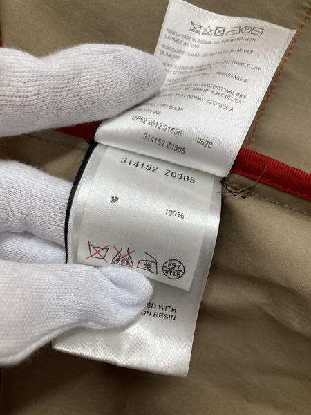 GUCCI ステンカラーコート オレンジ (48)