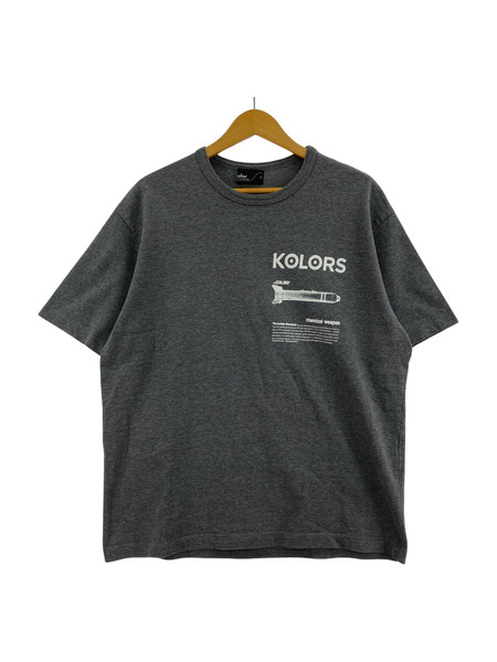 kolor 19SS ロケットプリントTee　1　グレー[値下]