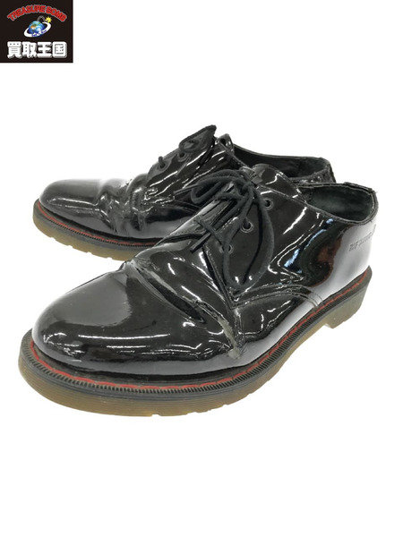 Dr.Martens×RAF SIMONS オックスフォード 3ホール エナメルローファー 9[値下]