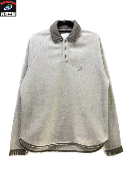 WHIMSY FLEECE RAGLAN POLO M 23AW/ウィムジー