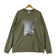 NIKE ACG Dfadv Goat Rocks L/S Top W /カーキ