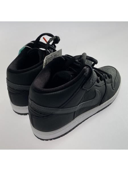 NIKE SB DUNK MID PRO ISO BLACK DARK GREY (26.5)