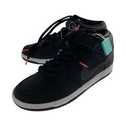 NIKE SB DUNK MID PRO ISO BLACK DARK GREY (26.5)