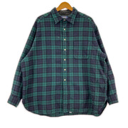 PENDLETON 長袖シャツ 70s ネル グリーン