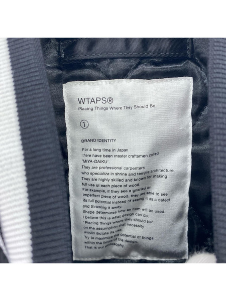 WTAPS ジャケット 17AW TEAM JACKET ナイロンスタジャン