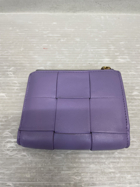 Bottega Veneta カセット コンパクトウォレット 紫