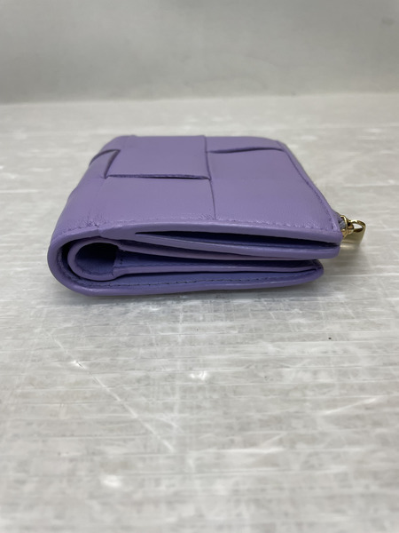 Bottega Veneta カセット コンパクトウォレット 紫