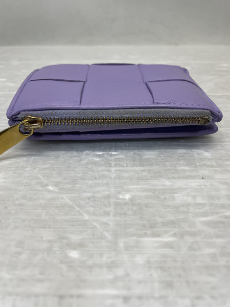 Bottega Veneta カセット コンパクトウォレット 紫