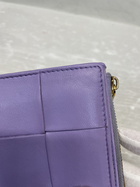 Bottega Veneta カセット コンパクトウォレット 紫