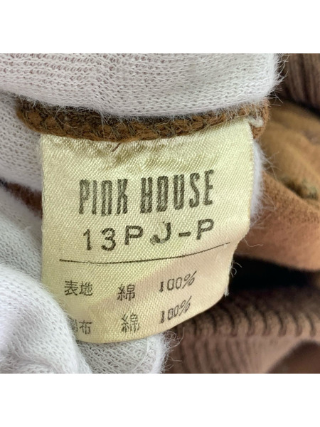 OLD・VINTAGE ジャケット 90s PINK HOUSE スタジャン ブラウン