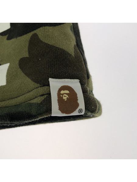 A BATHING APE 001GDD701057X BAPEロゴネックウォーマー カモ