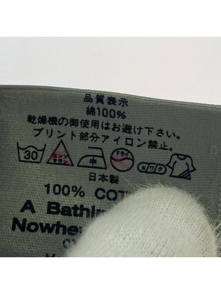 A BATHING APE 00年 MANHUNT BOOTS PHOTO TEE L