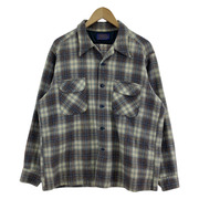 PENDLETON USA製　長袖シャツ　チェック　XL　フロントヨゴレアリ