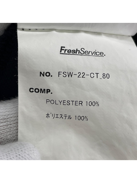 FreshService フリースジャケット ブラック FSW-22-CT_80 毛羽立チ