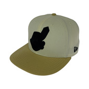 NEW ERA 59fifty クリーブランドインディアンズ キャップ 7 5/8 ベージュ×アイボリ