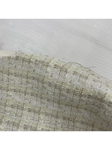 Lily Brown 長袖ワンピース スクエアネックツイードロングジャケットワンピース