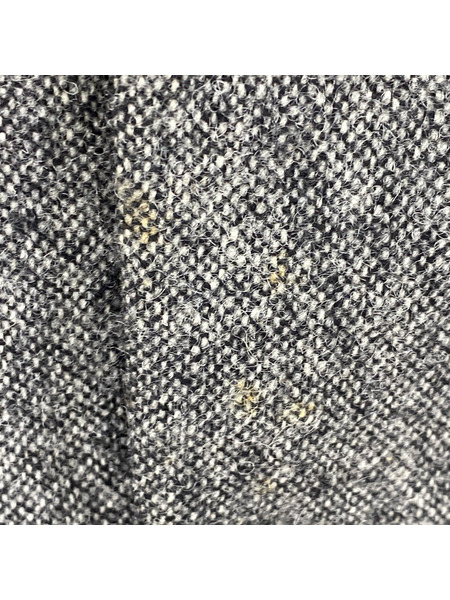 COMME des GARCONS HOMME 80s デカオム ツイードジャケット S グレー