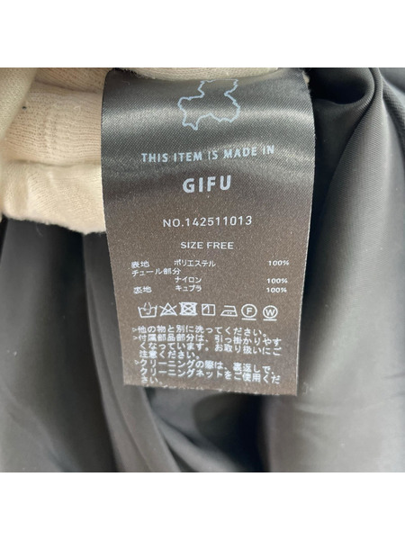 UNITED TOKYO ノースリーブワンピース メタルパーツジャンパースカート 黒