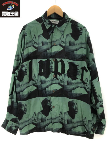 WACKO MARIA TUPAC LS HAWAIIAN SHIRT TYPE-1[値下]