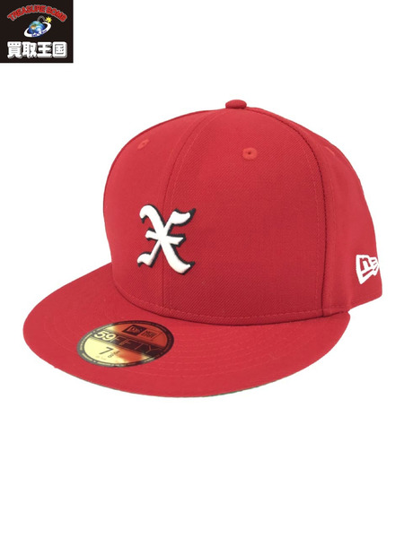 GOD SELECTION XXX NEWERA キャップ 赤[値下]