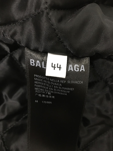 BALENCIAGA Buffalo Check Padded Shirt size44