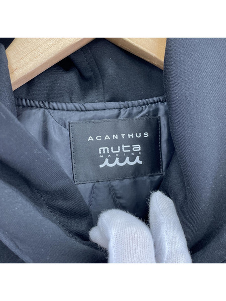 muta×ACANTHUS/Double-knit Hooded Studium Jacket/XL/MA2325