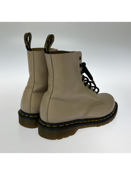 Dr.Martens 8ホールブーツ ピンクベージュ 25cm