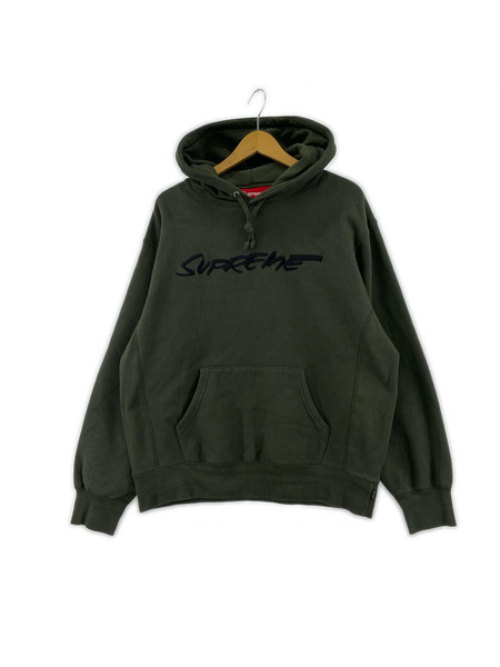 Supreme パーカー 24SS Futura Hooded Sweatshirt (S) カーキ