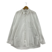 graphpaper Broad L/S Oversized Regular Collar Shirt F 白
