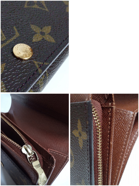 コンパクトウォレットLOUIS VUITTON /ポルトフォイユ・トレゾール/M61736