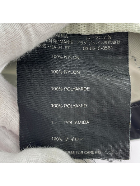 メンズラグ衣料 ナイロンブルゾン 黒