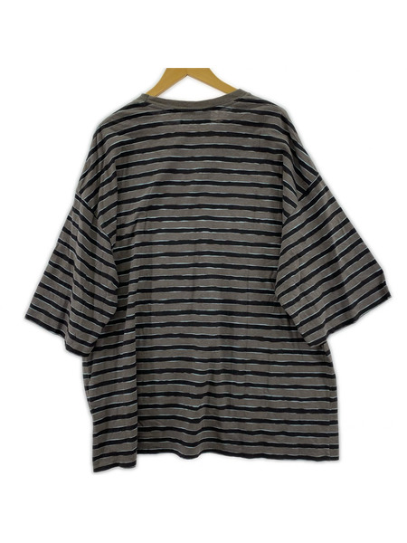 UNUSED Short Sleeve Border T-Shirt US2021 (3)