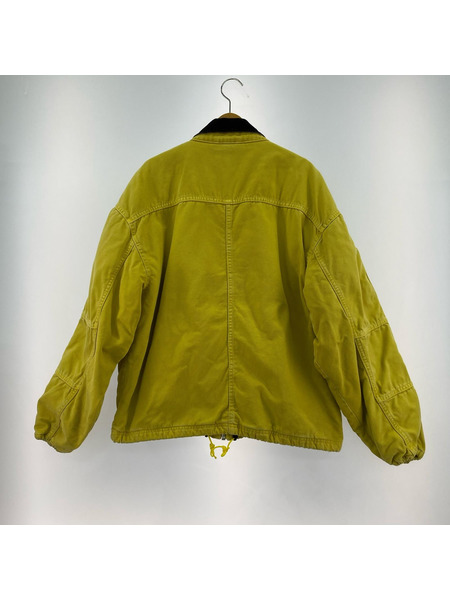 STUSSY ジャケット WORKGEAR/WASHED CANVAS SHOP JACKET/YLW