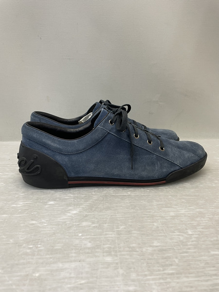 GUCCI スウェードスニーカー 10 1/2 紺