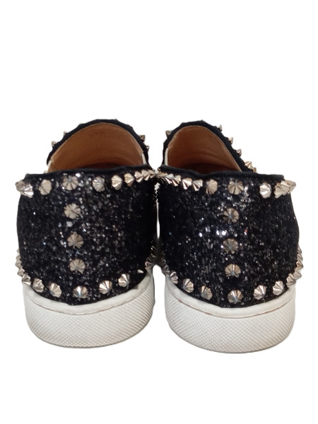  Christian Louboutin /スタッズ/スリッポン/37 1/2