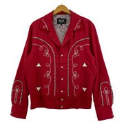 ジャケット H BAR C ウエスタンジャケット レッド(S)