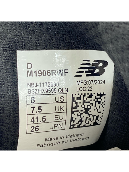 NEW BALANCE スニーカー 1906R Cordura Pack Black 26.0cm