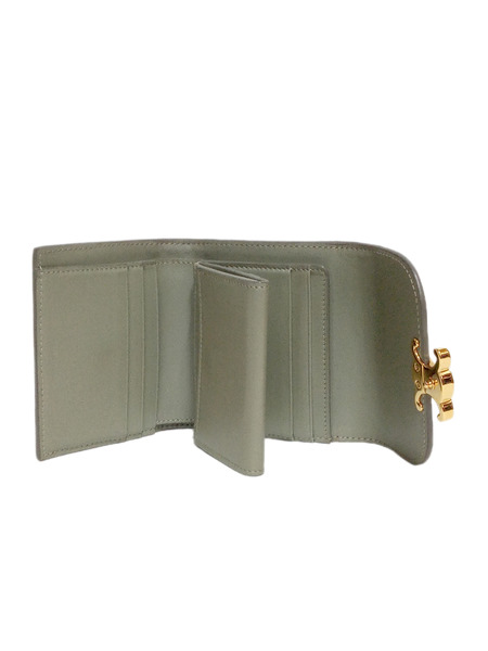 コンパクトウォレット CELINE/トリオンフ/三つ折りコンパクトウォレット