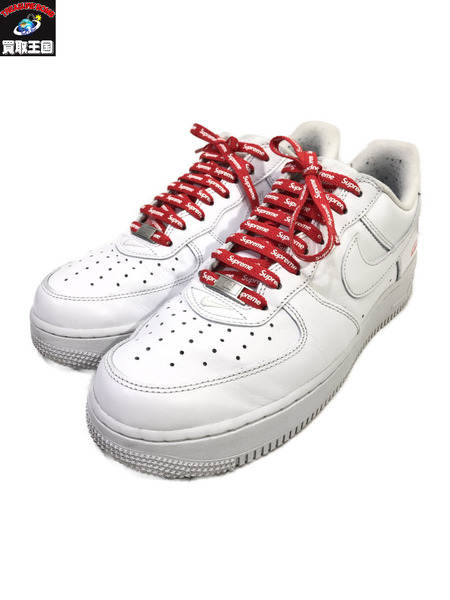 Supreme×NIKE Air Force 1 Low White 27.5cm/シュプリーム×ナイキ