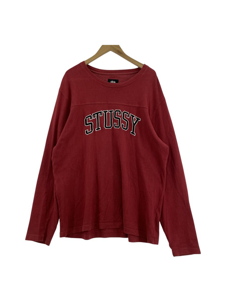 STUSSY フットボールシャツ Ｌ