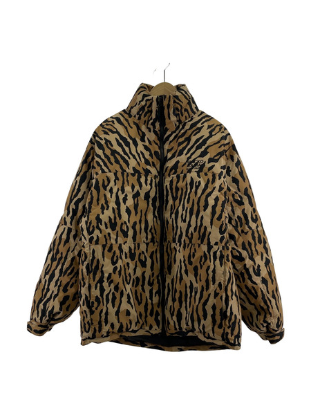 WACKO MARIA×NANGA 21AW LEOPARD DOWN JACKET TYPE-2 (M)