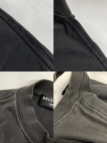 BALENCIAGA 22AW Oversized T-shirt ブラック(L)