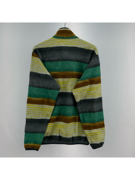 patagonia 長袖Tシャツ・カットソー スナップT マルチボーダー M