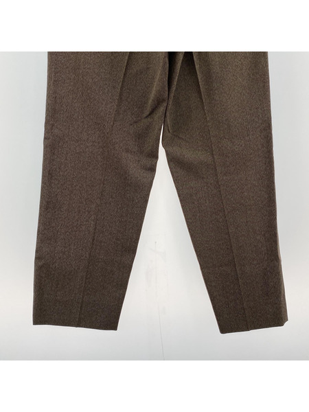 ALLEGE テーパード Ankle Slacks (2)BROWN